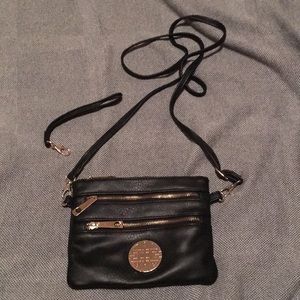 Black cross body bag
